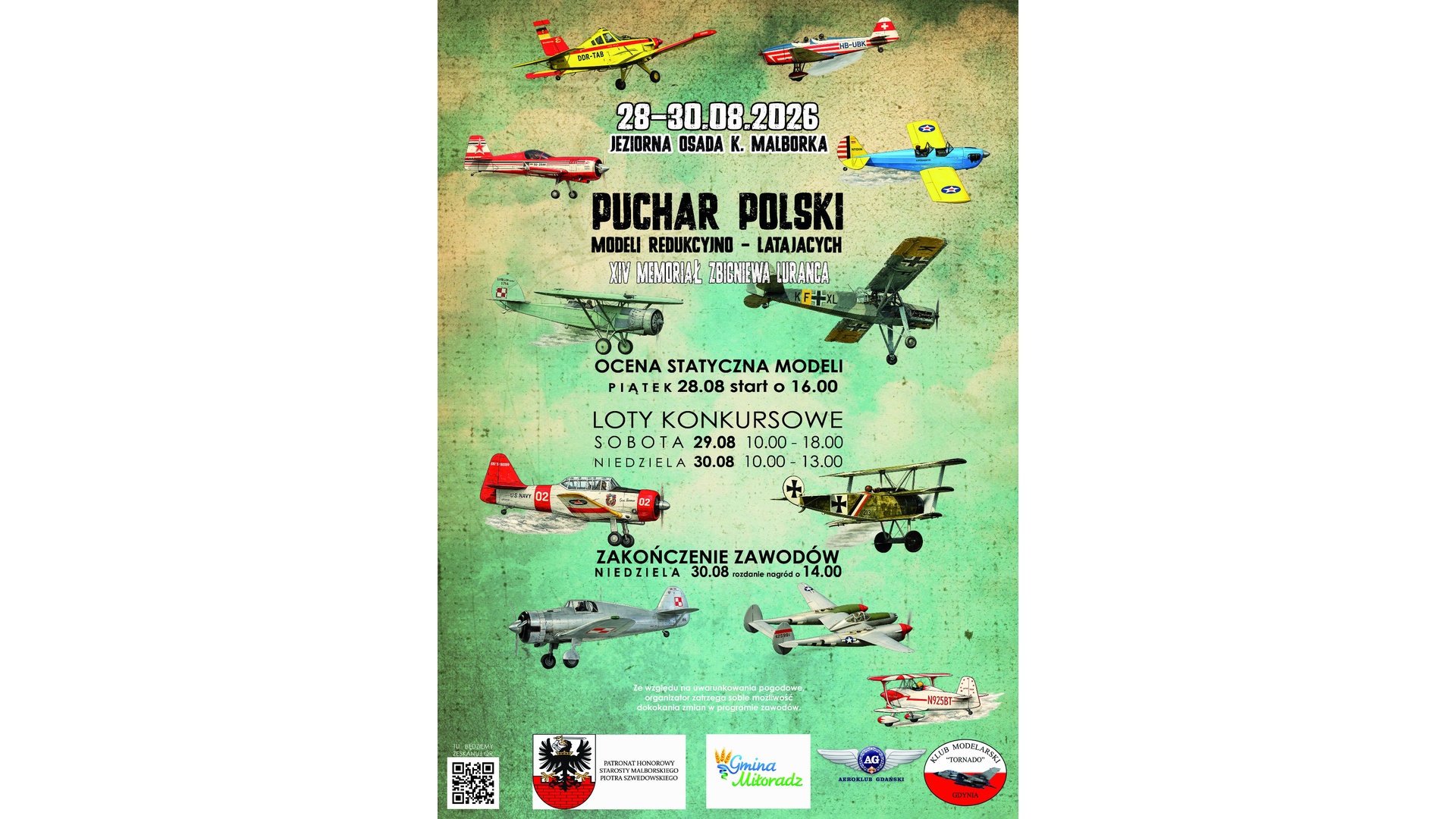 Puchar Polski Modeli Redukcyjno-Latających XIV Memoriał Zbigniewa Luranca